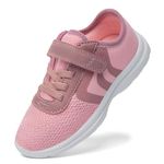 EvinTer Toddler Shoes Little Kid Boys Girls Running Sports Sneakers Pink