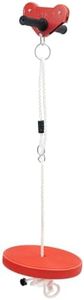 160FT Zip line Kit with Stainless Steel Spring Brake and Safety Harness, Backyard Zip Line Kit for Kids and Adult Outdoor Up to 330lb, Outdoor Playground Equipment