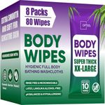 OPTEEL Thick & Large Body Wipes for