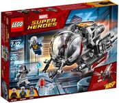 LEGO 76109 Marvel Super Heroes Quantum Realm Explorer Toy Vehicle, Ant-Man, Wasp and Ghost Figures, Mini Action Figures