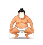 Advanced Graphics Sumo Wrestler Stand-in Life Size Cardboard Cutout Standup