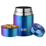 Yelocota Thermos for Hot Food,20Oz Vacuum Insulated Stainless Steel Lunch Food Containers, Wide Mouth Soup Flask for Hot Food, Leak Proof Food Jar for School Office Travel