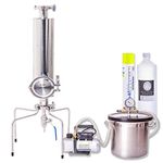 Apollo 130 Stainless Steel Extraction Open Blast Tube - Heavy Duty Pressurised Closed Column Extractor for Essential Oils