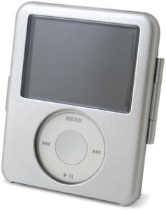 PDAIR Aluminum Case for iPod Nano (3rd Gen) (Silver) PAACIPDN3/SL