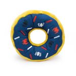 ZippyPaws Marvel Jumbo Donutz - Interactive Donut Pet Toys for Dogs & Puppies, No Stuffing, Durable Squeaky Toy for Small & Medium Breed - Spider-Man