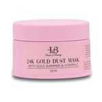 HOUSE OF BEAUTY 24K Gold Dust Face Mask | Enriched with Gold Shimmer & Vitamin C | All Skin Types | Unisex (100ml)