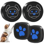 Whimsii Dog Door Bell for Potty Training, Wireless Dog Doorbell Ring to Go Outside, IP65 Waterproof Touch Buttons, 55 Melodies & 1000 Feet Range