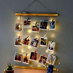 DECOLIFE Photo Frames Multiple Photos - Picture Frames For Wall - Picture Hanging Kit - Hanging Photo Display - Picture Hanging Strips - Personalized Gifts