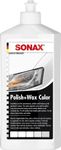 SONAX POLISH+WAX COLOR WHITE (500 ml) - Smoothens out fine unevennesses, polishes and freshens up the paintwork's colours. | Item-No. 0296000-544