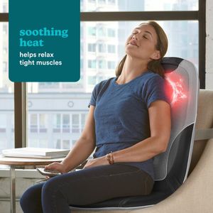 HoMedics ShiatsuMax 2.0 Back Massager – Deep Kneading Massage Cushion