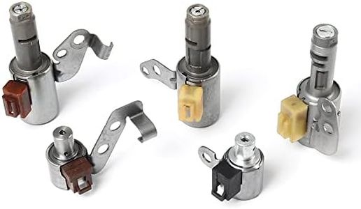 ZUDZUW Refurbished Transmission Solenoid Kit U140E Transmission Shift Solenoid Kit Compatible with Toyota Lexus Camry Corolla Estima Highlande ES300 4 SP FWD V6 3.0L U140 RX 6 SP AWD V8 5.7L U240