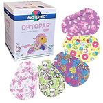 Ortopad® Bamboo Girls Eye Patches, 50/Box (Regular Size, 4+ yrs) Ice Cream Pack