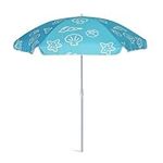 AMMSUN 5ft Seaside Beach Umbrella f
