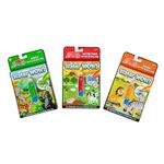 Melissa & Doug On the Go Water Wow! Reusable Color with Water Activity Pad 3-Pack, Jungle, Safari, Farm | Water Wow Water Coloring Books