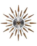 Infinity Instruments Satellite Clock, Walnut