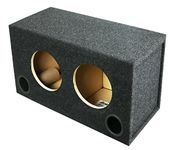 Atrend 8RPD Dual Rockford Fosgate Model P2D4 & P3D4 Subwoofer Enclosure, 8"