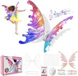 Fairy Wings,DIY Electric Butterfly Wings,Angel Wings,Shiny Fairy Wings,Girls Princess Wings Cosplay Decoration Kids Wings, Halloween Princess Decoration for Girls and Dogs