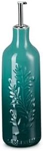 Le Creuset Stoneware Olive Branch Collection Oil Cruet, 20 oz., Artichaut