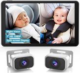 Pemacom Baby Car Camera for 2-Kids: