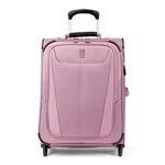 Travelpro Maxlite 5 Softside Expandable Upright 2 Wheel Luggage, Lightweight Suitcase, Men and Women, Orchid Pink Purple, Carry-On 20-Inch