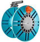 Gardena Classic Wall-Fixed Hose Reel 60 with Hose Protection Guide: for Simple Wall-mounting, with Anti-drip Device, Angled Connection, high Capacity, Space-Saving (2650-20)