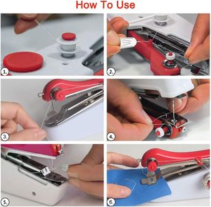 Mini Handheld Electric Sewing Machine – Portable Fast Stitch for Fabrics, DIY