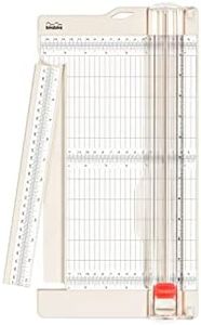 Bira Craft Paper Trimmer and Scorer with Swing-Out Arm, 12" x 6" Base, Craft Trimmer, Trim and Score Board, for Coupons, Craft Paper and Photo