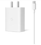 Google 30W - 5A, USB-C, Power Adaptor for Google Devices (White) (GA02431-IN)