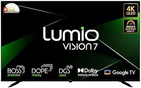 Lumio Vision 7 139 cm (55 inches) 4K Ultra-HD Smart QLED Google TV FTW3-ADSG