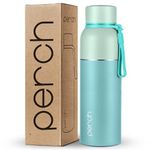 Perch Zenith ISI Certified Hot and Cold Steel Water Bottle 720ml, Vacuum Insulated Flask for Adults | BPA-Free, Leakproof | Easy to Carry Bottle for Office, School, Gym (Cyan)