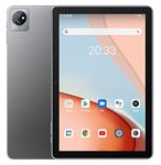 Blackview Tab 7, 10.1 inch Android 12 Tablet HD+ IPS Display, Quad-core 5GB RAM+64GB ROM(1TB External SD Card), 6580mAh Battery, 5MP+2MP Dual Camera, WIFI Bluetooth Type-C, Dual BOX Speakers Gray