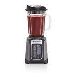 Hamilton Beach PowerMax Professional-Performance Blender for Shakes and Smoothies, Puree and Ice Crush, 48oz BPA-Free Glass Jar, 1680 Watts, Stainless Steel Blades (58600)