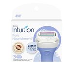 Schick Intuition Pure Nourishment with Coconut Milk and Almond Oil Razor