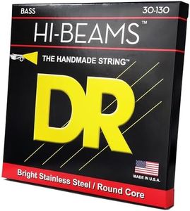 DR Strings Hi-Beam - Stainless Steel Round Core Medium 6 String 30-130