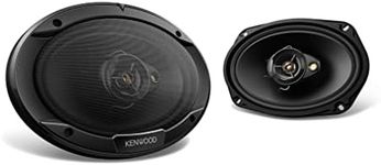 Kenwood KFC-6966R Road Series Car Speakers (Pair) - 6"x9" 3-Way Car Coaxial Speakers, 400W, 4-Ohm Impedance, Polypropylene Woofer & Electro-Dynamic Tweeter, Heavy Duty Magnet Design