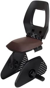 BOBIKE 8010600001 - Rear Bicycle Junior Seat For Lugagge Carrier One Junior for Children aged 6-10 years and weighing up to 35kg, Brown