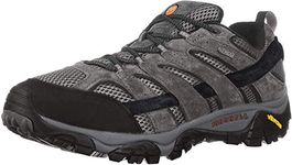 Merrell Men's Moab 2 Waterproof Hiking Shoe, Granite, 8 M US