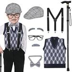 ZITURI Old Man Costume for Kids - 1