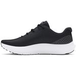 Under Armour Women's Charged Surge 4 Running Shoe, (001) Black/Anthracite/White, 11 Wide