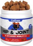 ColEaze Joint Supplement for Dogs 150 Count Glucosamine Chondroitin for Dogs Joint Pain Relief Reducing Inflammation Hip & Joint Care - Chicken Flavor 150 Chews