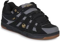 DVS Men's Primo Skate Shoe, Black/Charcoal/Gold, 9