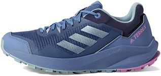 adidas Women's Terrex Trailrider Trail Running Shoe, Wonder Steel/Magic Grey Met/Pulse Lilac, 9 US