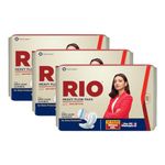 RIO Sanitary Pads for women, Heavy Flow Longer, Wider and Thicker (XXL) - Combo Pack of 10 X 3