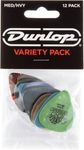 Jim Dunlop PVP102 Variety Medium/Heavy Guitar Pick Player Pack (Pack of 12)