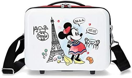 Disney Minnie Around the World Nececer Adaptable Rojo 29x21x15 cms ABS