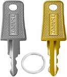 2 Keys for TSA007 Master Luggage Keys, Universal Master Locks Compatible with Luggage Suitcase Password Locks (TSA007 & TSA002)