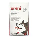 OMNI Vet Formulated Adult Dry Dog Food 2kg | Protein Rich Natural Ingredients Biscuits | Plant Powered Kibble Backed by Vets | Supported By Science, Planet Friendly and Made in UK