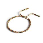 COLORFUL BLING Chinese Lucky Red String Bracelet Tibetan Buddhist Prayer Handmade Yoga Prayer Rope Mala Bracelet Adjustable Size Lucky New Year Jewelry Gifts for Women, adjustable, Cotton