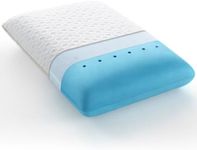 BedStory Pillow, Gel Memory Foam Pillow Standard Size for Sleeping Medium Firm Supportive Orthopedic Bed Pillows for Neck Support Stomach Side Back Sleepers, CertiPUR-US Certified (1 Pack)