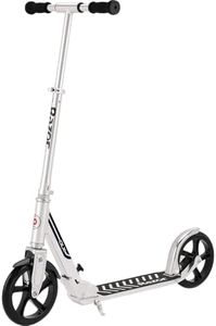 Razor A5 DLX Kick Scooter for Kids Ages 8+ - 8" Urethane Wheels, Foldable, Anti-Rattle Handlebars, for Riders up to 220 lbs